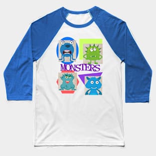 Monsters Baseball T-Shirt